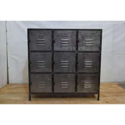 Industrial Vintage Metal Drawer Cabinet