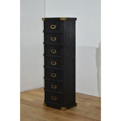 Industrial Vintage Metal Drawer Cabinet